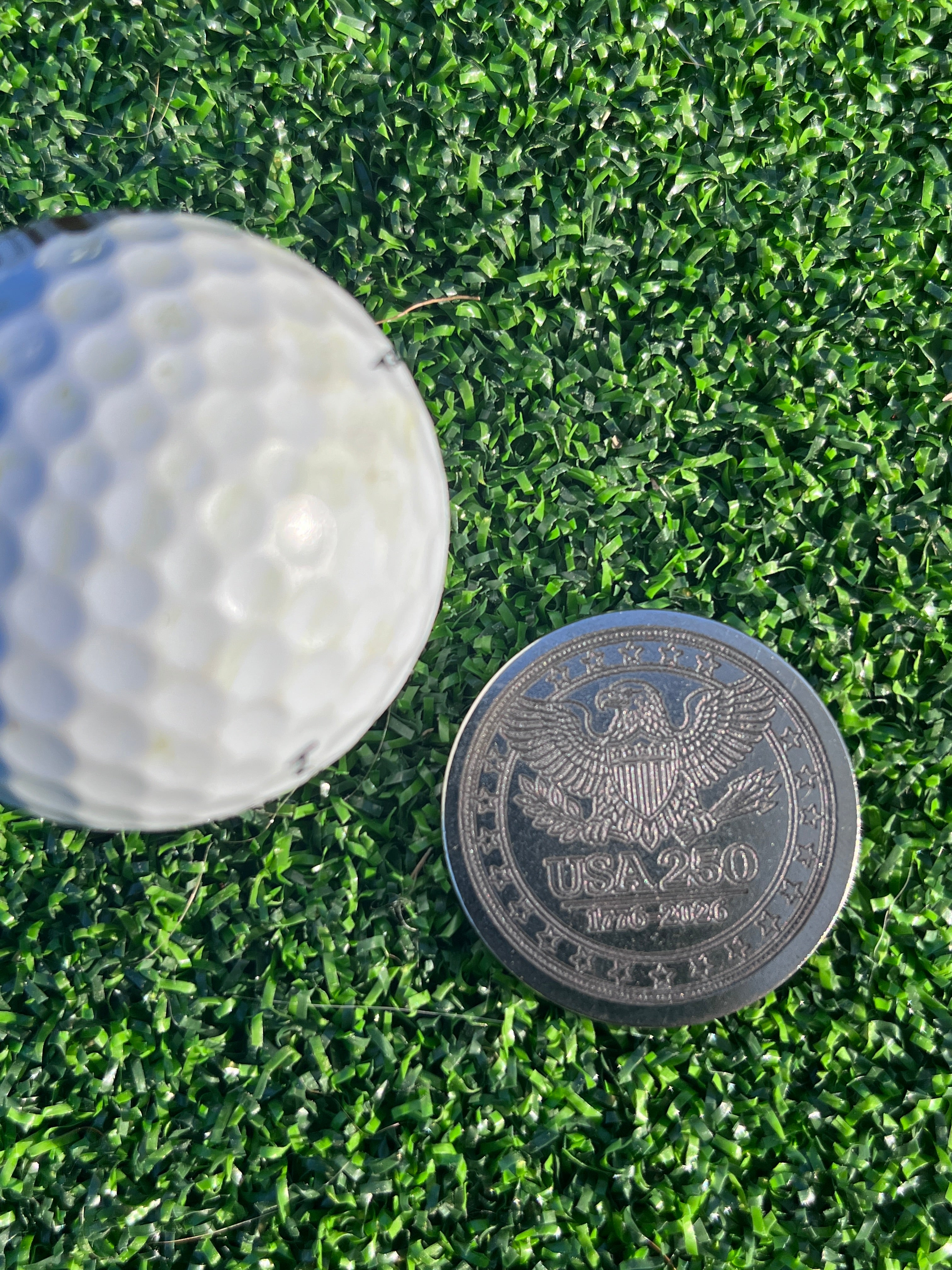 Semi quincentennial coin