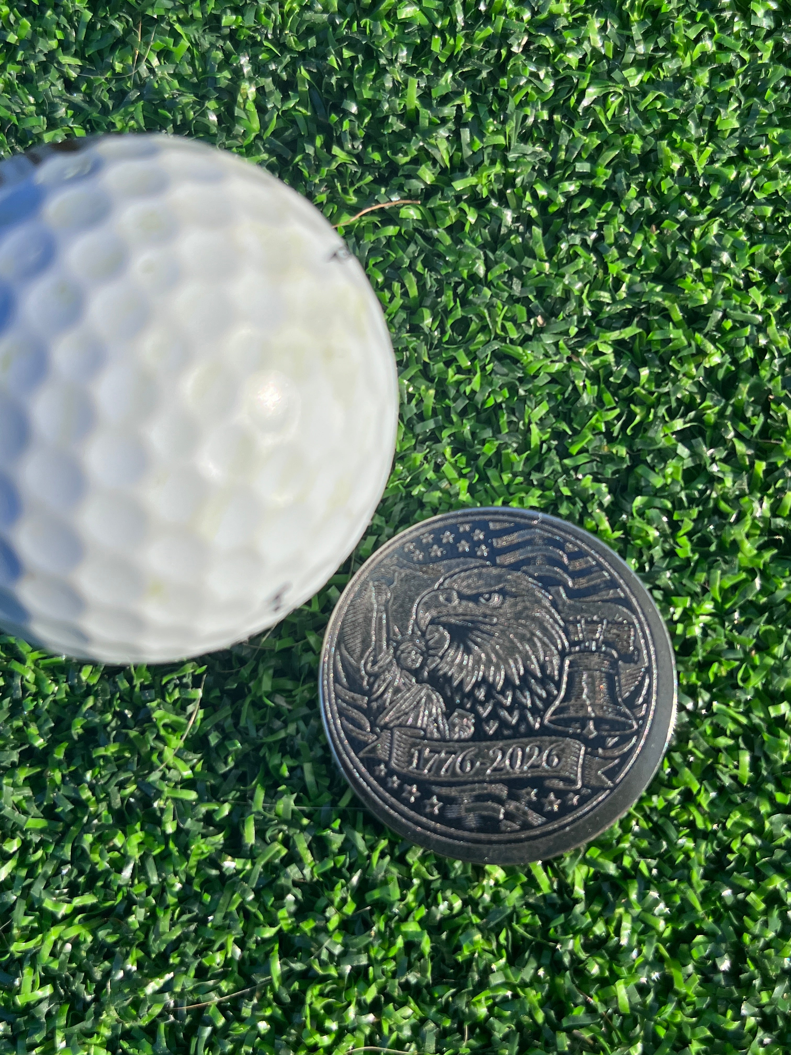 Semi quincentennial coin