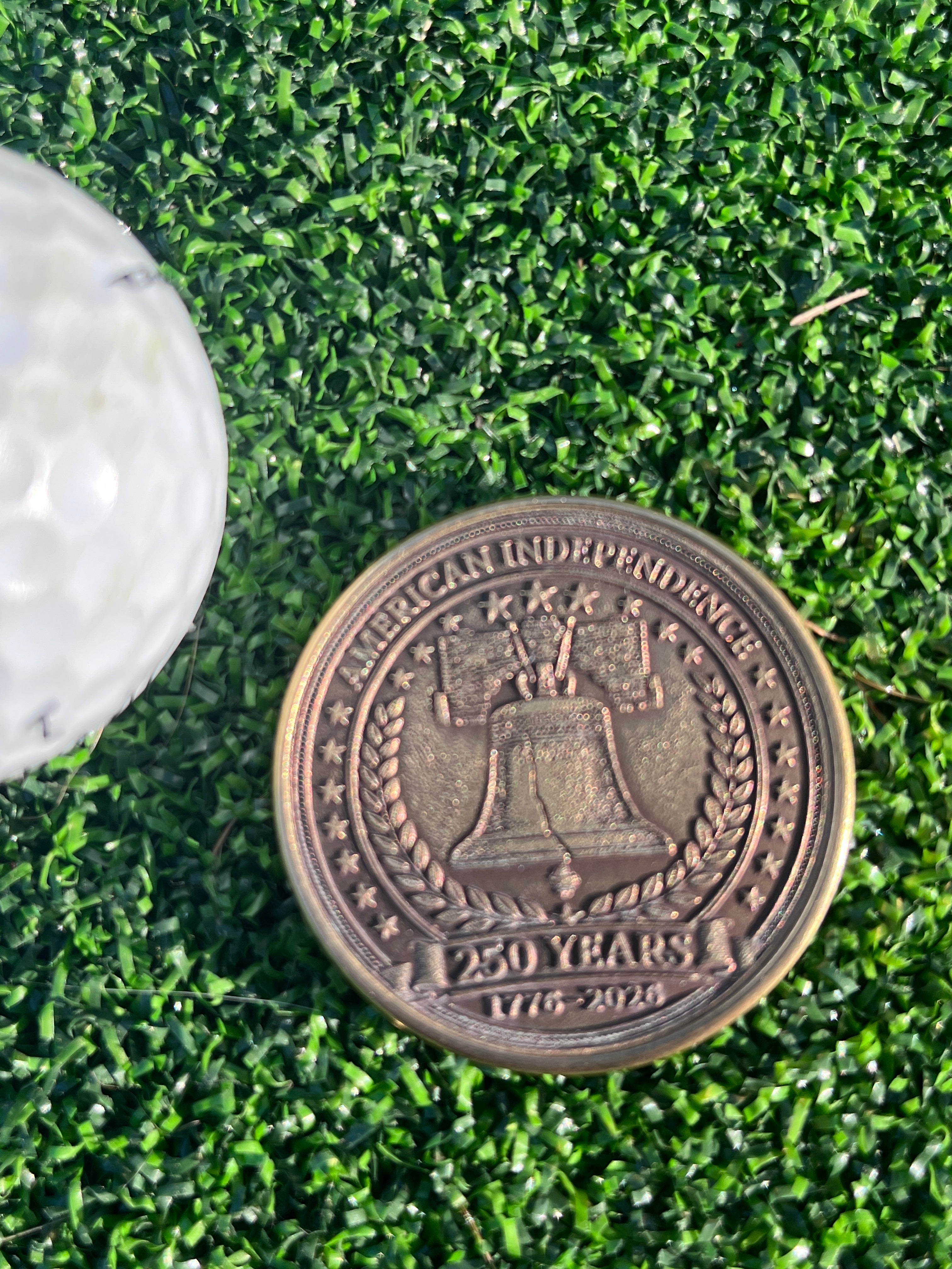 Semi quincentennial coin