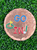 Go In! ball all copper ball marker