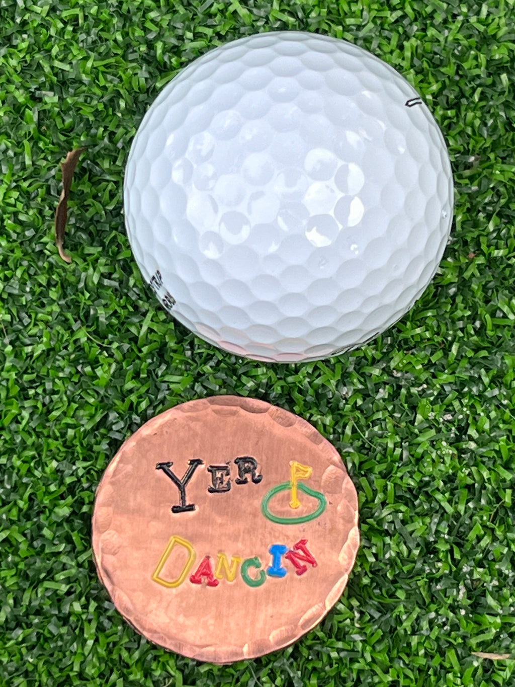UR Dancin' all copper ball marker