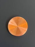 1.25" copper ball marker - custom made to your design
